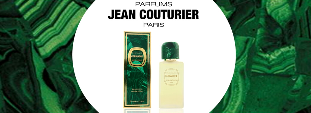 Bannière catégorie parfum femme 1 JEAN COUTURIER parfum femme coriandre sur Parfumerie Burdin